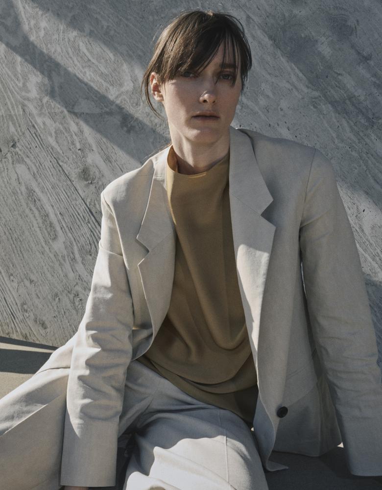 theory luxe セオリーリュクス ウールジャージータイトスカートMグレー theory luxe 24AW 完売 ウォッシャブル ウールジャージースカート